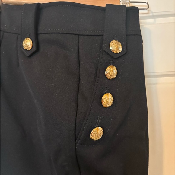 WHBM Jolie Ankle Pants with Gold Buttons - Picture 3 of 4